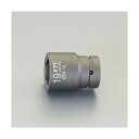 エスコ(esco) インパクトソケット(ピン・リング付) 1/2インチDR×8mm EA164KE-8 1個