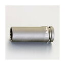 エスコ(esco) ディープインパクトソケット(12角) 1/2インチDR/23mm EA164DG-223 1個【2506DFD_3】