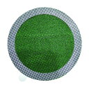 岩谷マテリアル IWATANI 創進 網戸補修シート ブラック丸形大 190 x 125 x 5 mm 2点(4)