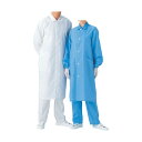 ミドリ安全 クリーンウェア 男女共用 コート ブルー 4L S3550B-UE-4L 1点