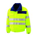 ミドリ安全 高視認性防水帯電防止防寒ブルゾンイエローM 630 x 470 x 60 mm SE1134-UE-M 1