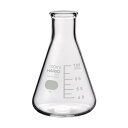 HARIO HARIO 三角フラスコ 目安目盛付 100ml 62 x 63 x 102 mm 理化学・クリーンルーム用品