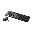 サンワサプライ マウス付きワイヤレスキーボード SKB-WL25SETBK 1点