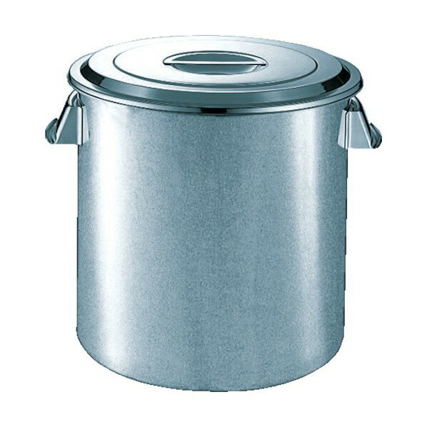 スギコ産業 ステンレスキッチンポット蓋付360x36036L手付 375 x 390 x 400 mm SH-4636 1PC