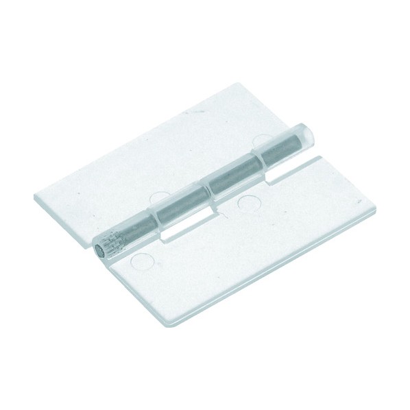 トラスコ 樹脂蝶番 40×30 透明 SH4030-TM 2枚