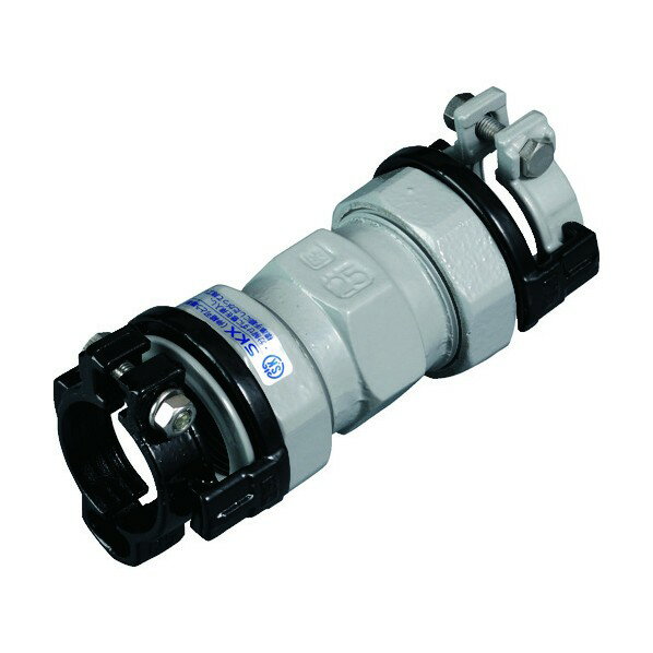 川西水道機器 ポリエチレン管×鋼管用異種管継手SKXソケットP40×40 87 x 87 x 173 mm SKXSP40X40 1222 1