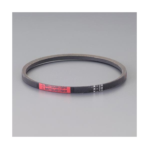 エスコ(esco) M 63 高負荷伝導ベルト(レッドVベルト) EA967MR-63 1本