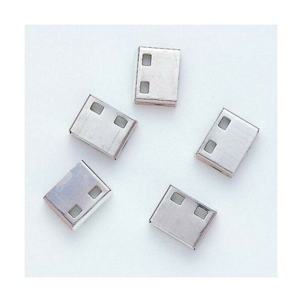 USBコネクタ取付セキュリティ用取付部品(白) EA983TS-297AA 5個【2506DFD_3】