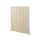 ※法人専用品※エスコ 1500x340x1800mm 伸縮パーテーション(ベージュ) EA954EA-294 1台【2506DFD_3】