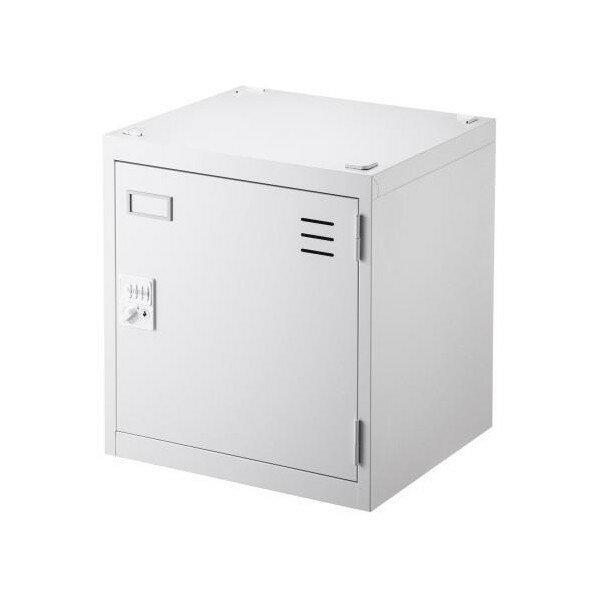 455x400x500mm 個別ロッカー(連結式/棚板付) EA954DM-13 1個【2506DFD_3】