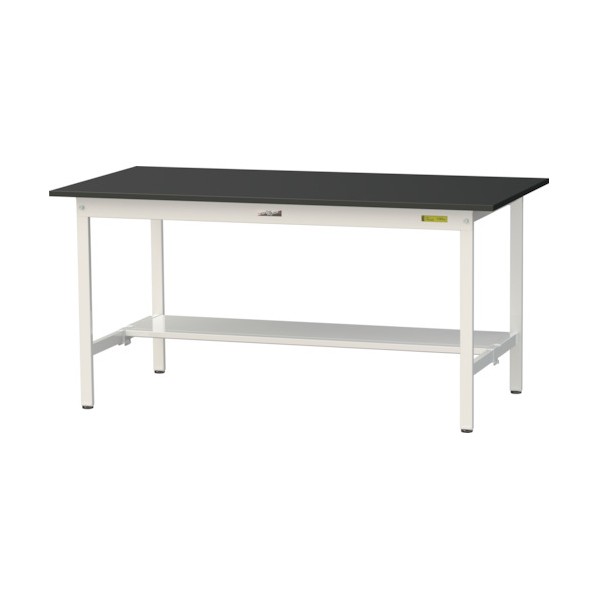 ※法人専用品※山金工業 ワークテーブル LABシリーズ 固定式 SLK-1575T-BKW 1台(4)