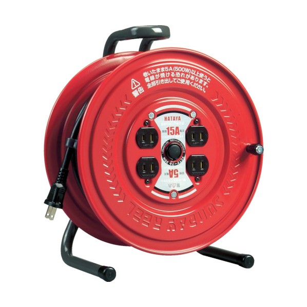 ハタヤ(HATAYA) ハタヤサンデーリール単相100V1.25SQ20m S-20 1点【2506DFD_3】