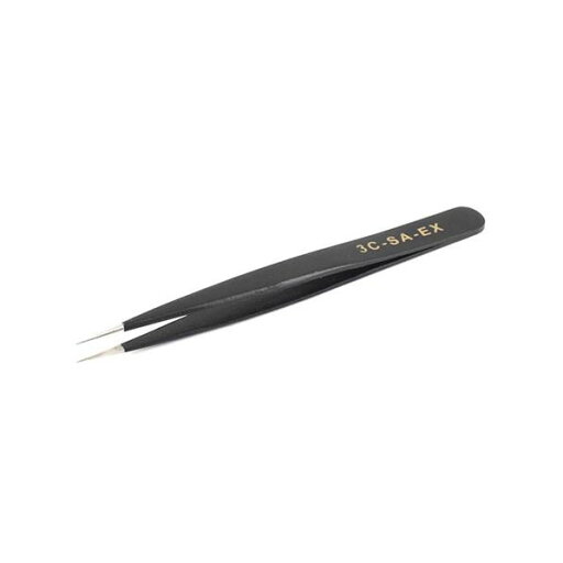 エスコ 0.25x110mm/3C 精密用ピンセット(ステンレス製) EA595AK-163 1個【2506DFD_3】 エスコ 0.25x110mm/3C 精密用ピンセット(ステンレス製) EA595AK-163 1個【2506DFD_3】