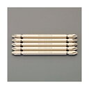 ※法人専用品※エスコ #3x110mm ドライバービット(5本組) EA683SN-13 1PK【2506DFD_3】(4)
