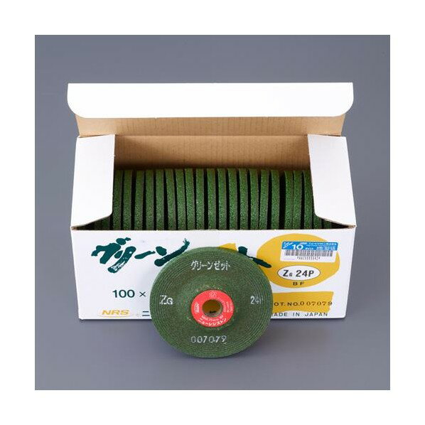 エスコ(esco) 100x6mm/ZG24P オフセット型砥石(5枚) EA809ZL-124 1袋【2506DFD_3】