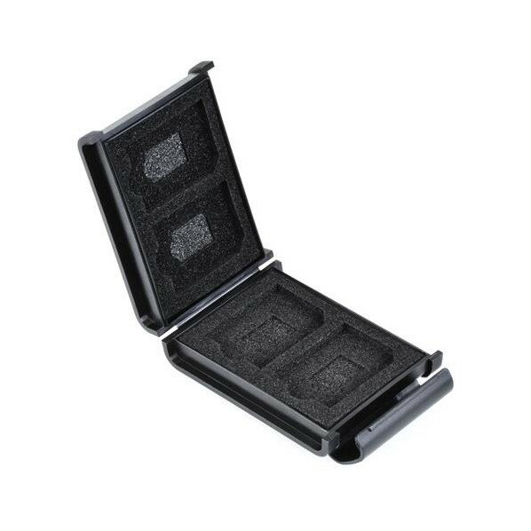 ※法人専用品※エスコ SD/micro SDカードケース(ブラック) EA759Z-20KA 1個