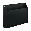 エスコ(esco) 247x344x53mm マグネットポケット(ヨコ型/黒) EA762FG-358 1冊【2506DFD_3】