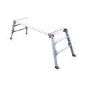エスコ 72-108cm 足場台(調整脚付) EA905DF-22【2506DFD_3】