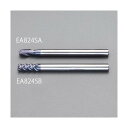 エスコ(esco) 1.0×50mm エンドミル(AITicrN coat/超硬・2枚刃 EA824SA-1.0 1本【2506DFD_3】