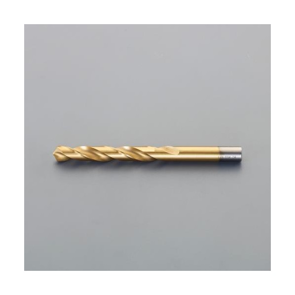 エスコ(esco) 6.5x101mm ストレートドリル(Tin-HSS/10本 EA824FL-6.5 1PK【2506DFD_3】