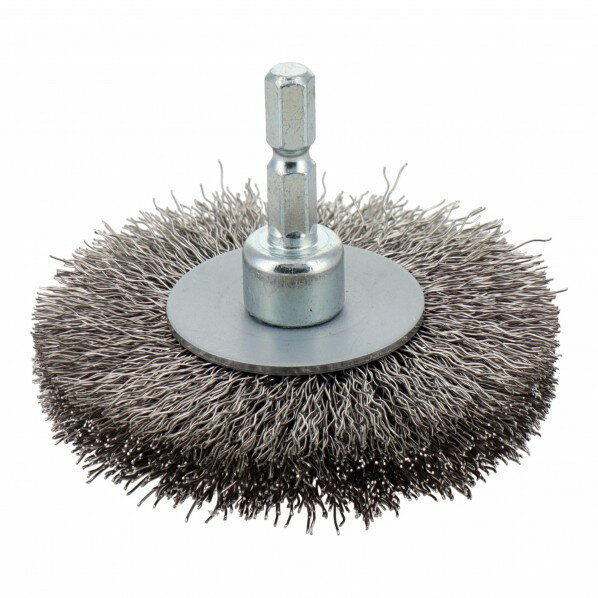 三共コーポレーション H&H 六角軸ホイールブラシ ステンレス線 75mm BWS-75 1点