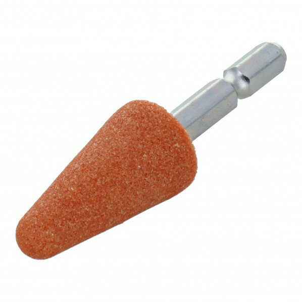 H＆H 六角軸付砥石傘型19×38mm WA6-33 1点