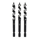三共コーポレーション 3本組木工ドリルセット 9.0mm TWD-309 3本
