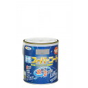アサヒペン 水性スーパーコート 1.6L グレー 1点