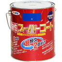 アサヒペン 油性スーパーコート 1.6L 青 1点