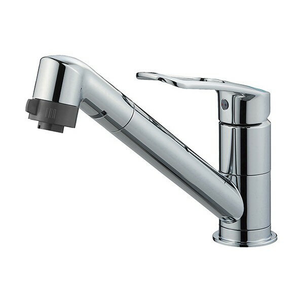 SANEI シングルワンホール切替シャワー混合栓 メッキ K8711MEJV-S-13 1台のサムネイル