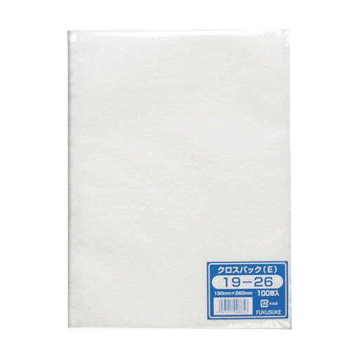福助工業 クロスパック(E) 19-26 0132500 100枚×20袋 福助工業 クロスパック(E) 19-26 0132500 100枚×20袋