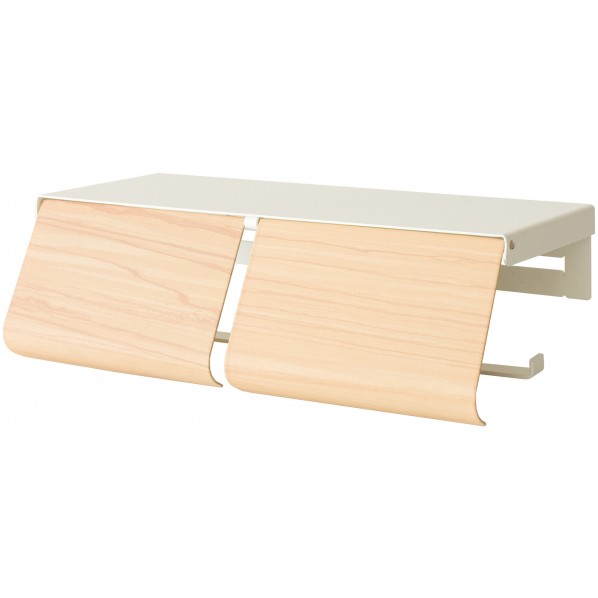 宮武製作所 木転写トイレットペーパーホルダー ナチュラル TP-900M 1個