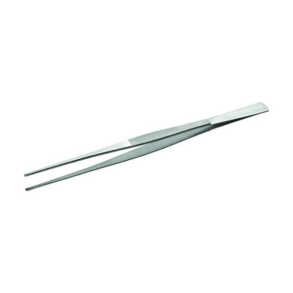アネックス ロングステンレスピンセット先端ギザ直 300mm 158 1本