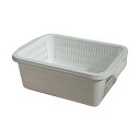 ヒマラヤ化学工業所 バブル水切りセット 0381 小 ホワイト 355×255×130 037170 1個×30個