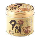 小久保 夕顔 天然蚊とり線香 缶入 T-8505 30巻×20缶