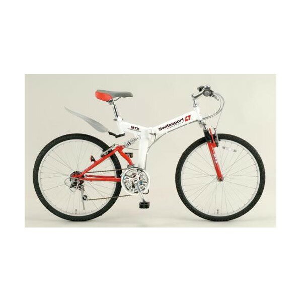※法人専用品※エスコ 26インチ折畳み式自転車 EA986Y-31A【2506DFD_3】