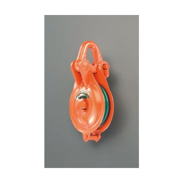 エスコ 100mm/1ton[ベアリング入]滑車 EA987HC-100B【2506DFD_3】