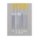 エスコ 精密やすり(丸/チタンコート/粗目) 180mm EA521VE-6A【2506DFD_3】