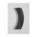 エスコ 熱収縮チューブ 3mmx250mm 黒 EA944BK-3 20本
