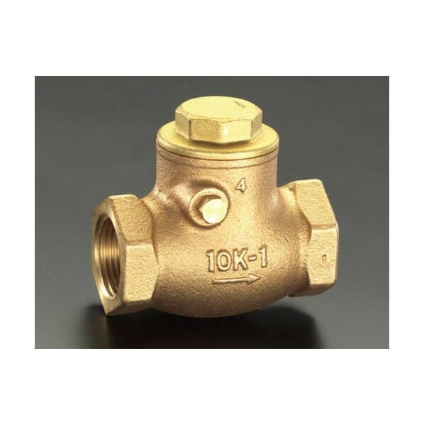 エスコ スイングチャッキバルブ 1/2 EA465A-4【2506DFD_3】