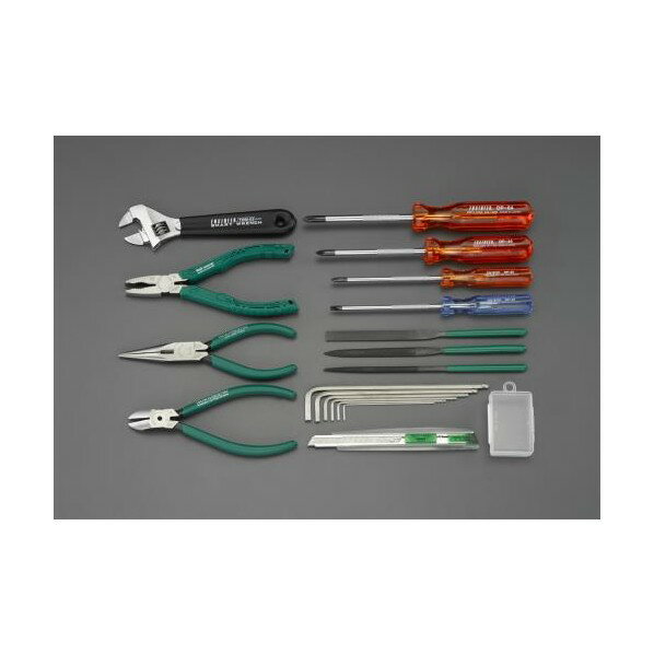 エスコ(esco) [19個組] 工具セット EA612SE-2【2506DFD_3】