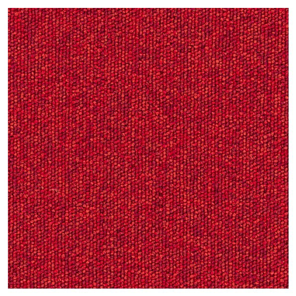 シンコール スクエアタイルカーペット ピアド ネオ 50cm×50cm パプリカ PIN-586 1枚