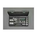 エスコ(esco) 1/2インチsq ソケットレンチセット ソケットレンチセット EA617DC-14 1個【2506DFD_3】