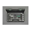 エスコ(esco) 1/2インチsq ソケットレンチセット ソケットレンチセット EA617DC-9 1個【2506DFD_3】