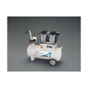 エスコ(esco) AC100V/ 780W 静音エアーコンプレッサー(30L/オイルレス) EA116SW 1台【2506DFD_3】