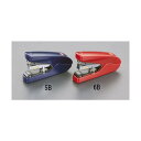 エスコ(esco) 26枚用 軽とじホッチキス(レッド) EA762HC-6B 1個【2506DFD_3】