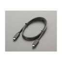 エスコ USBケーブル (CCタイプ/5A) 1m EA764AC-42 1個(2)