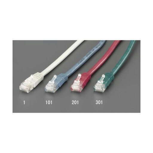エスコ LANケーブル(カテゴリー5e準拠) 2m (レッド) EA764B-302 1個【2506DFD_3】 エスコ LANケーブル(カテゴリー5e準拠) 2m (レッド) EA764B-302 1個【2506DFD_3】