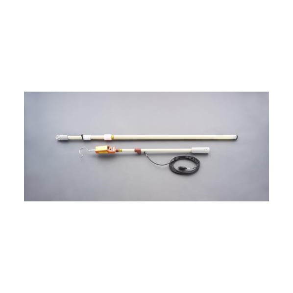 エスコ AC6.6KV/DC1.0-7.0KV 電車線用高圧検電器 EA707DN-12 1組【2506DFD_3】