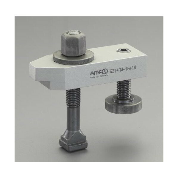 エスコ(esco) M20/160mm サポートスクリュー付ステップクランプ EA637BF-20 